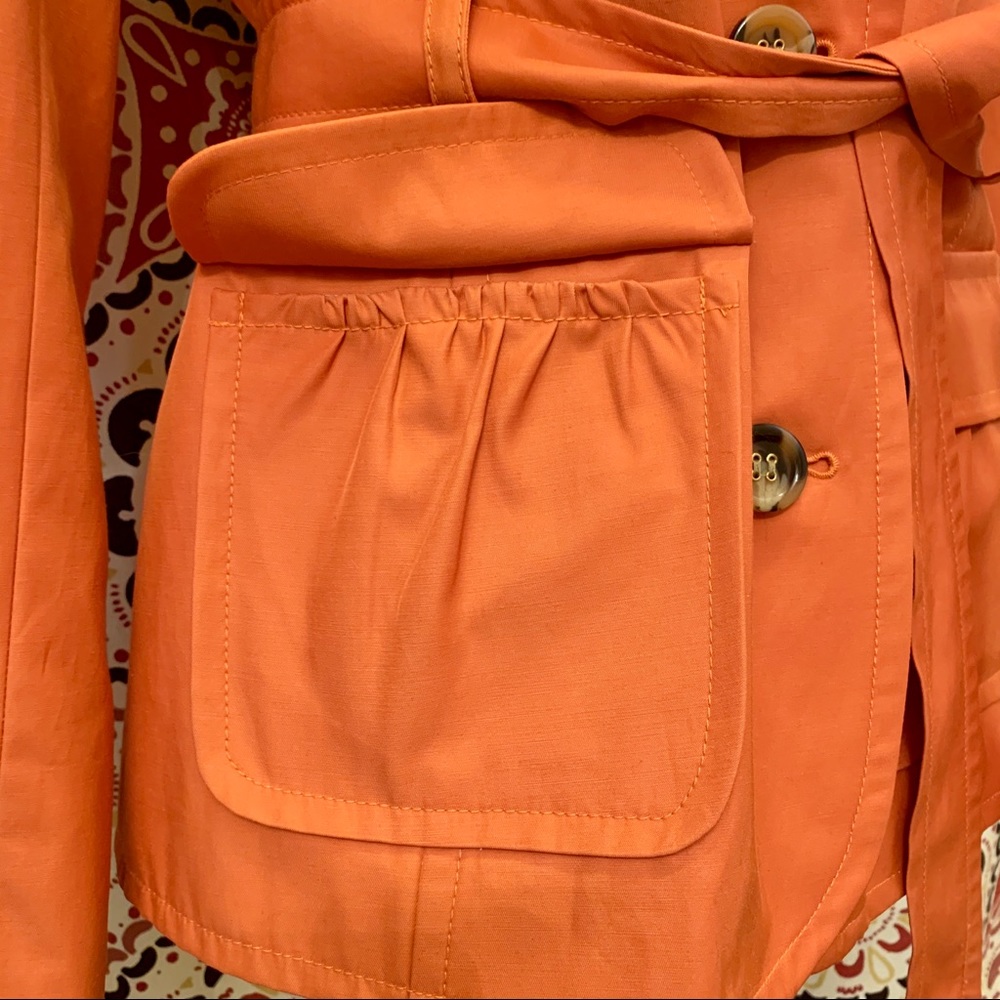Gallery Orange Rain Jacket - image 6